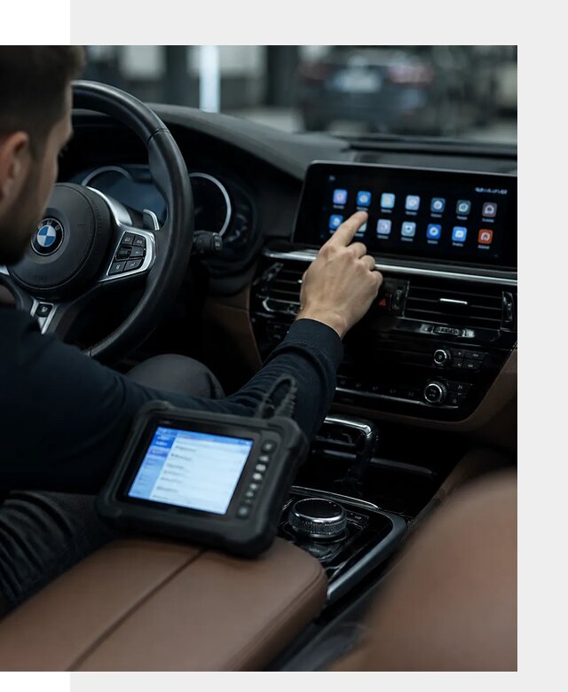 Установка приложений и мультимедиа сервисов BMW в Воронеже