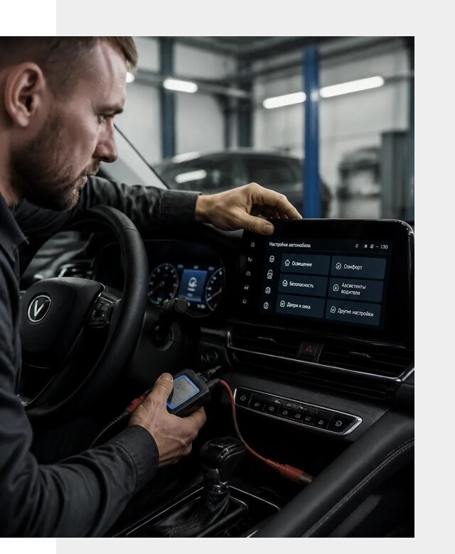 Русификация Changan CS55 и мультимедиа под ключ в Воронеже