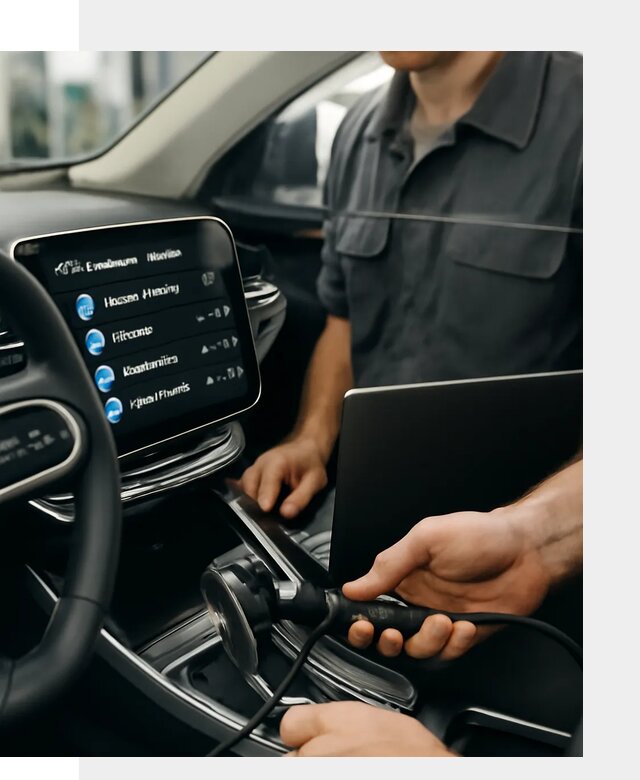 Установка приложений Geely для мультимедиа автомобиля в Воронеже
