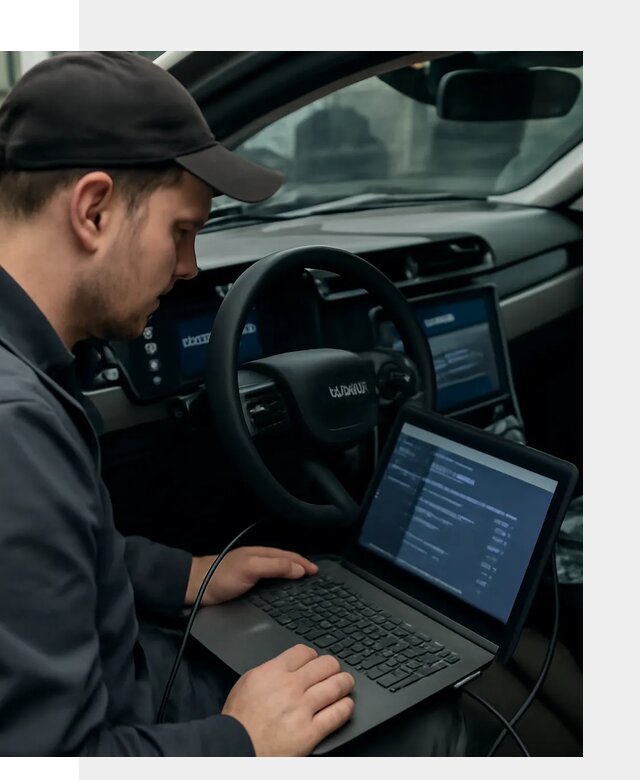 Профессиональная русификация автомобилей Lynk Co в Воронеже