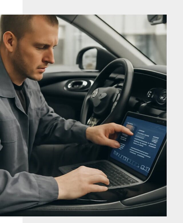 Русификация приборной панели автомобиля Lynk Co в Воронеже