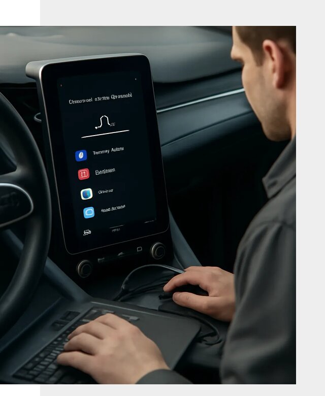 Установка приложений Lynk Co на автомобиль в Воронеже