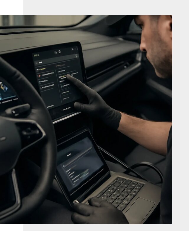 Русификация приборной панели Rising автомобиля в Воронеже