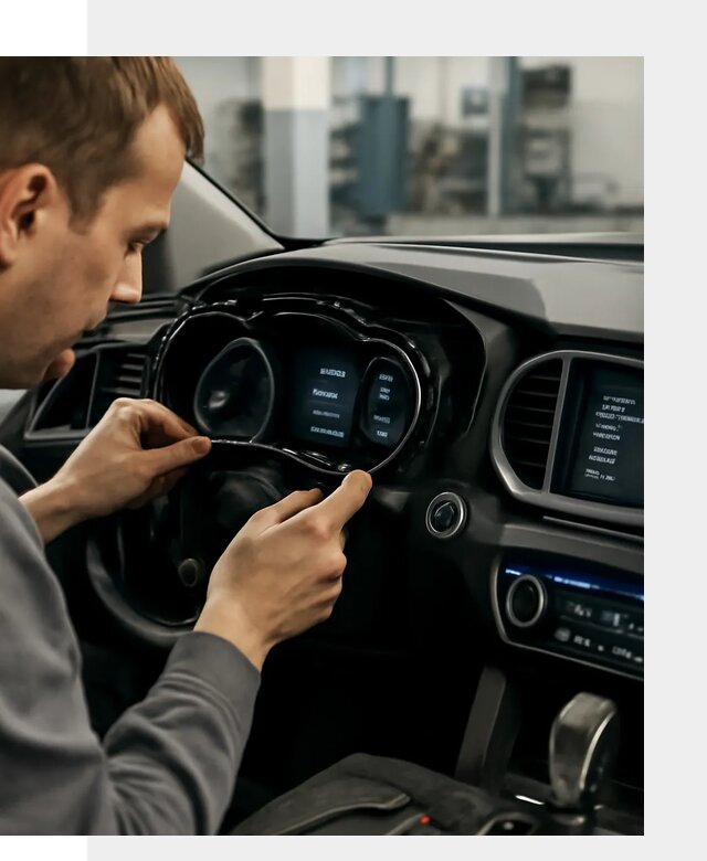 Русификация приборной панели автомобилей Hyundai в Воронеже