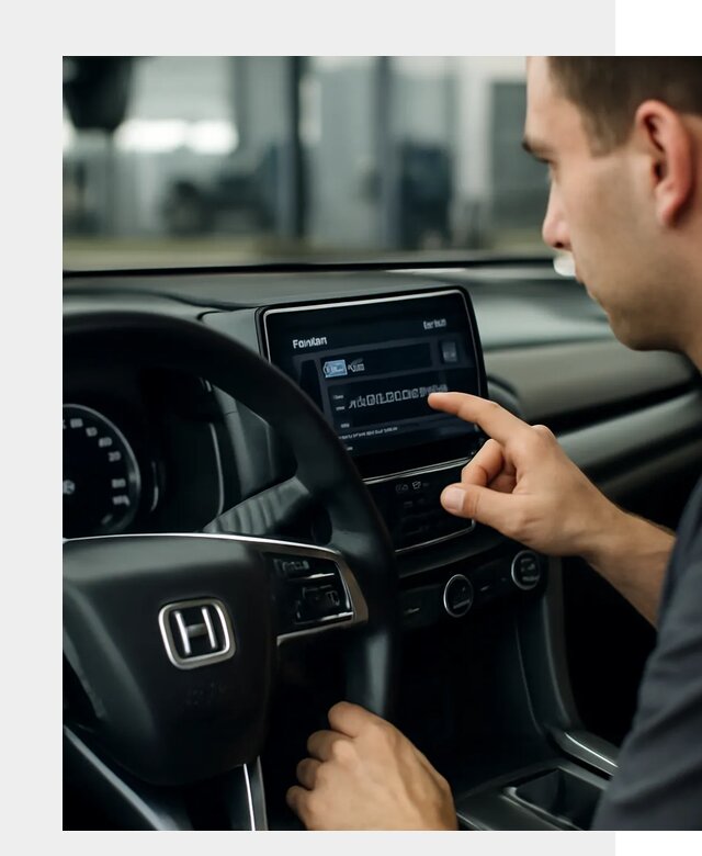 Русификация панели приборов Honda в Воронеже по цене 5371 ФастМобиль-Врн