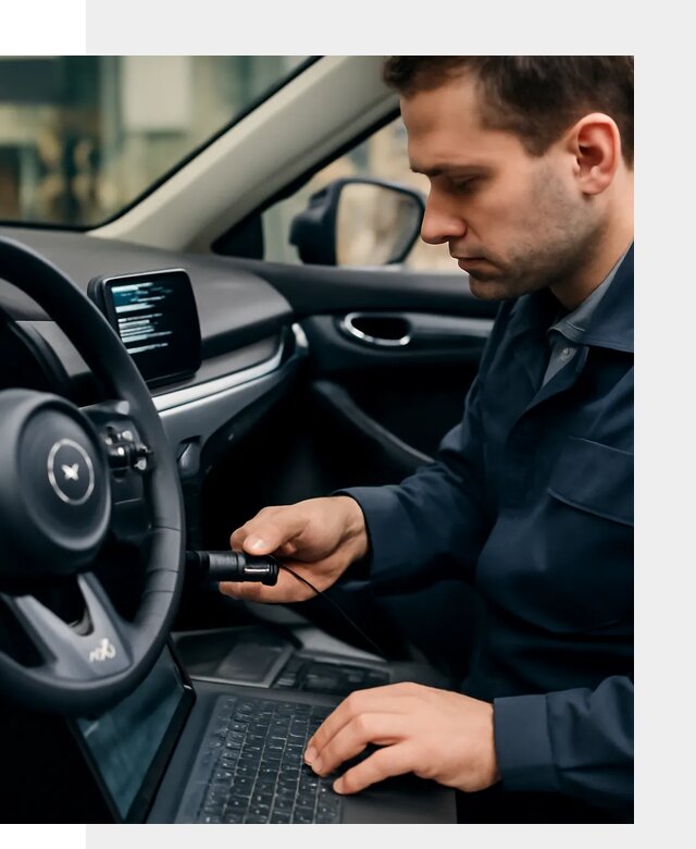 Русификация приборной панели автомобилей Mazda в Воронеже
