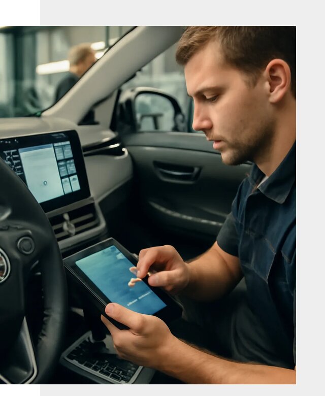 Установка приложений Toyota на мультимедиа в Воронеже